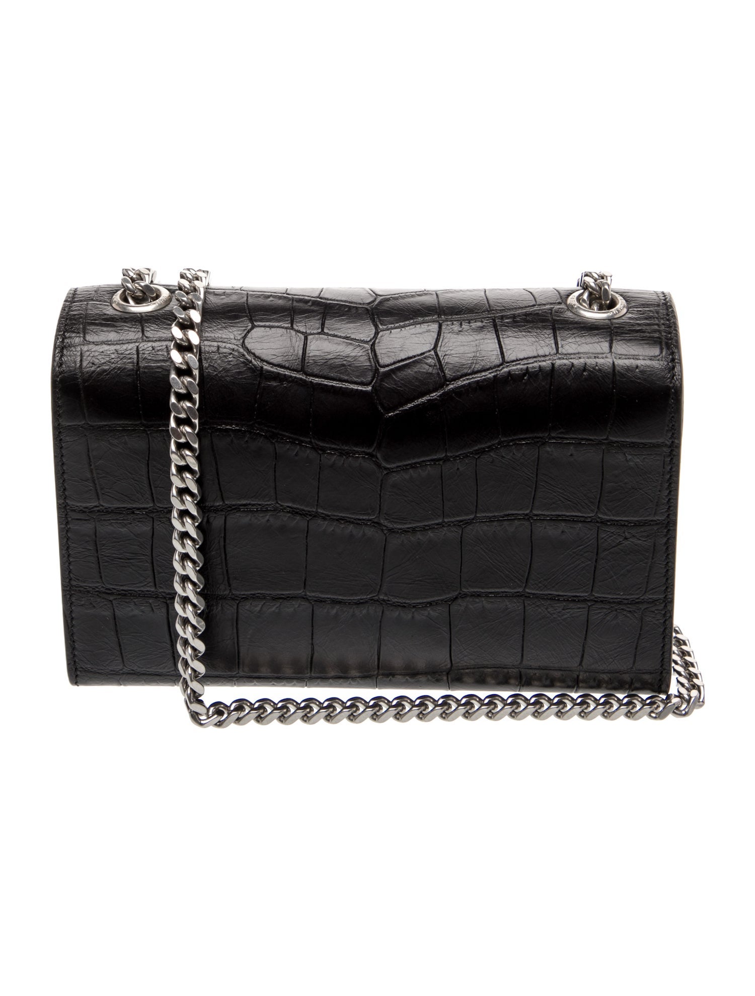 Saint Laurent Embossed Leather Kate Small